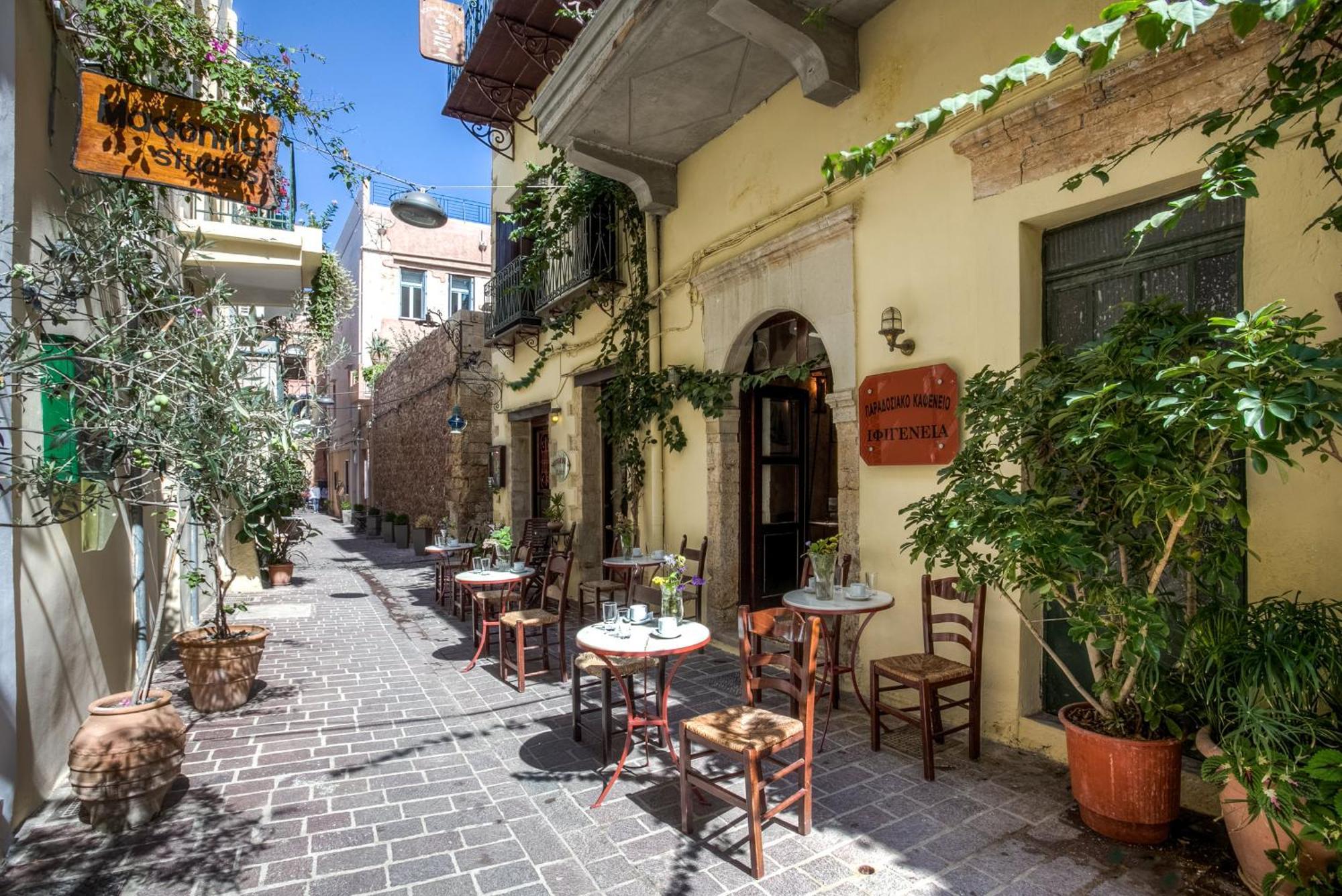 Ifigenia Lux Maisonette In Oldtown And Villas In Theriso Vilage 14 Km Outside Of Chania Hriszí Aktí Haniá Kültér fotó